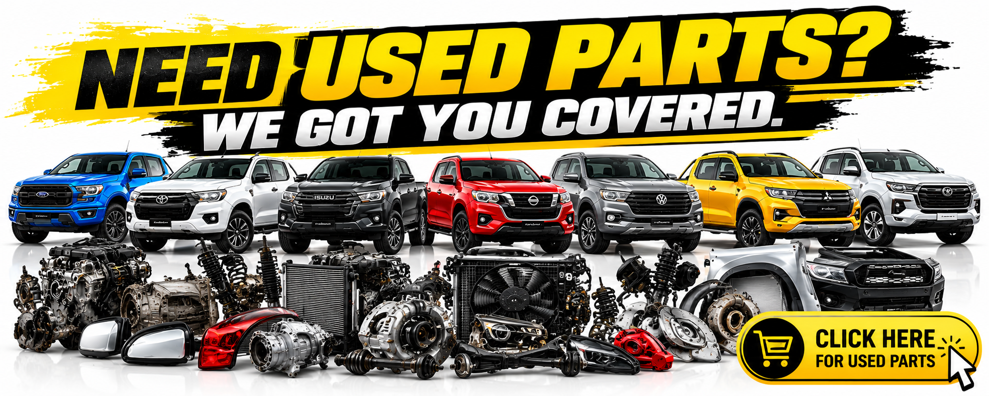 Need Used Parts? We Got You Covered - Bakkie Parts Direct